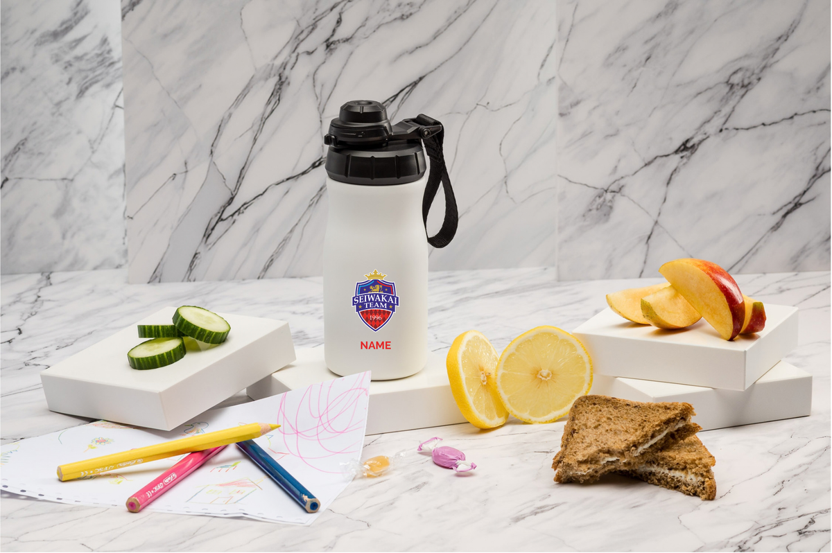 SEIWAKAI Kinderthermoflasche personalisiert 400ml Edelstahl | Isolierflasche bedruckt | Trinkflasche mit Namen (Kopie)