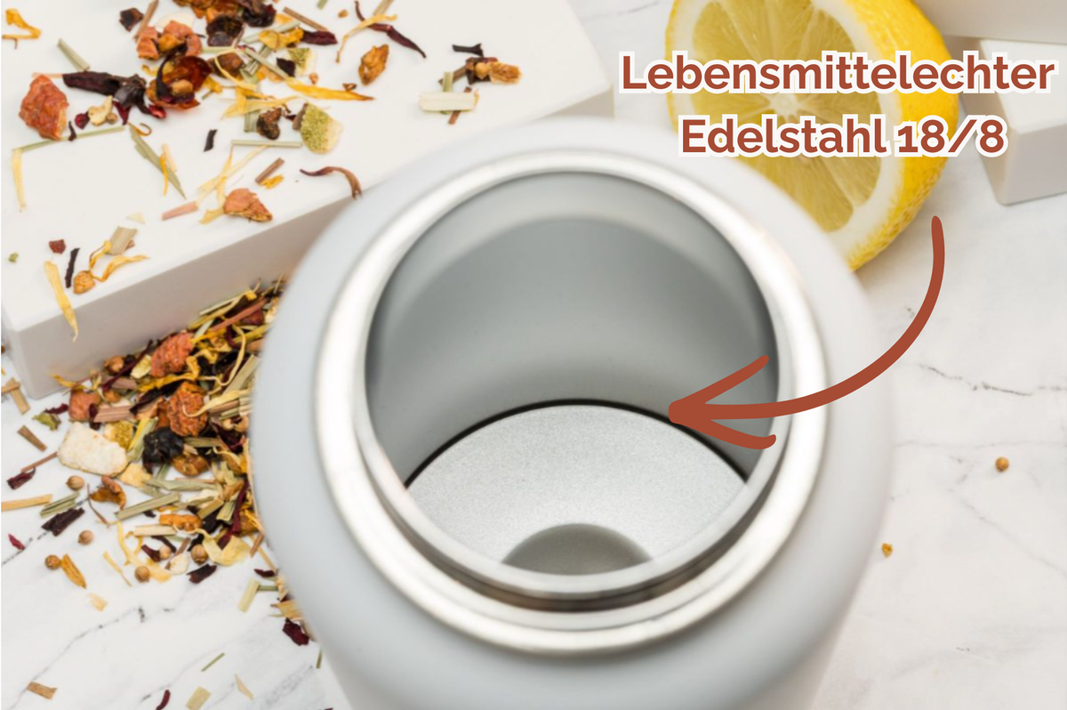 Comfort ZONE Thermoflasche personalisiert 1000ml Edelstahl | Isolierflasche bedruckt | Trinkflasche mit Namen