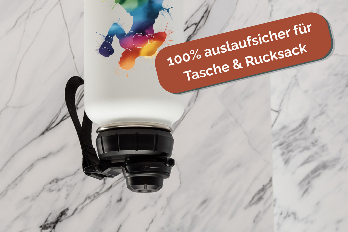 Trinkflasche personalisiert 1000ml Edelstahl | Trinkflasche bedruckt | Trinkflasche mit Namen