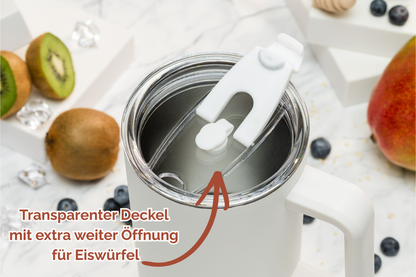 SEIWAKAI Thermo-Tumbler personalisiert 1,2 l Edelstahl | Trinkbecher bedruckt | Tumbler mit Namen