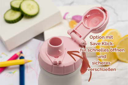 Kinderthermoflasche personalisiert 400ml Edelstahl | Isolierflasche bedruckt | Trinkflasche mit Namen