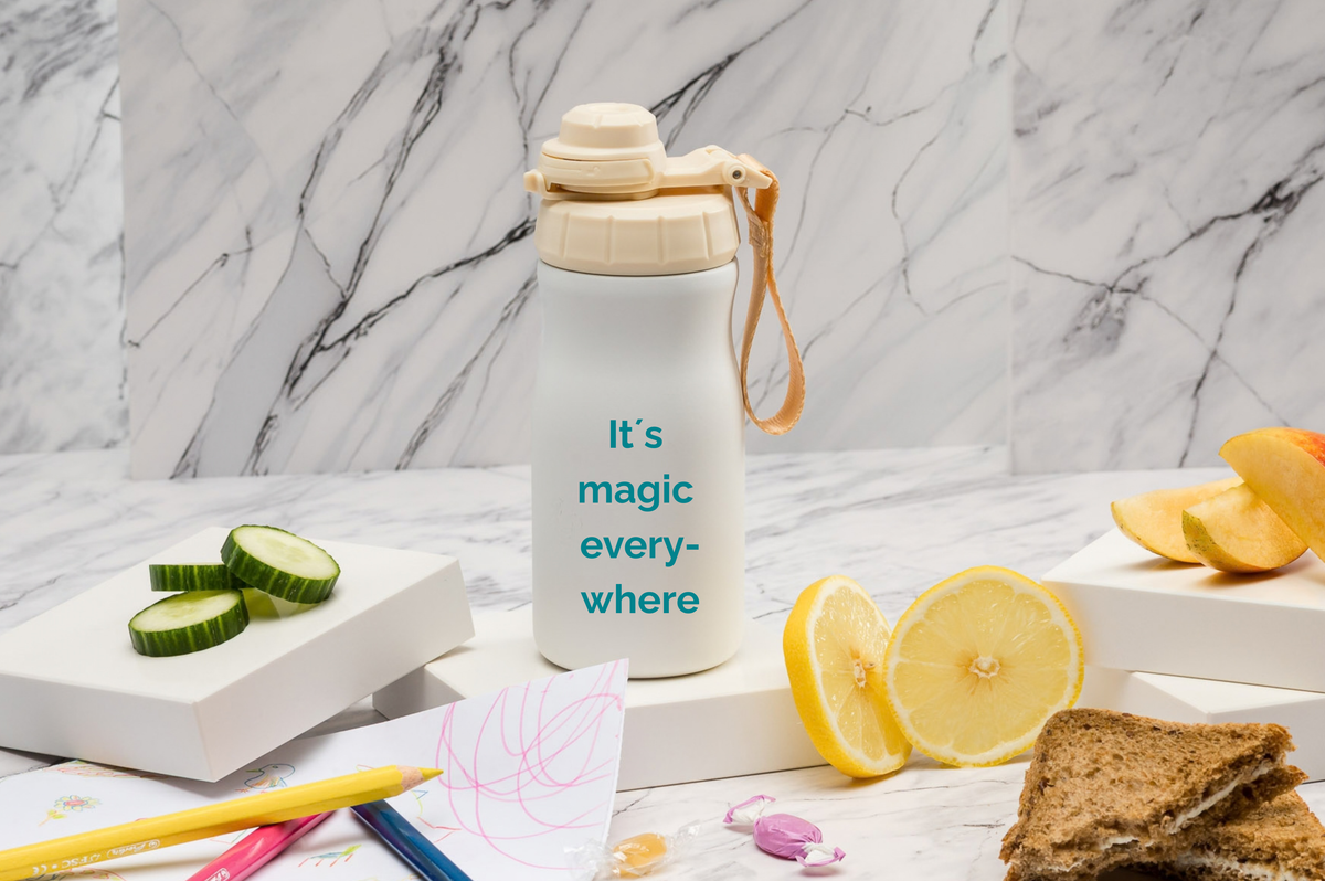 Kinderthermoflasche personalisiert 400ml Edelstahl | Kinderthermoflasche bedruckt | Kinderthermoflasche mit Namen