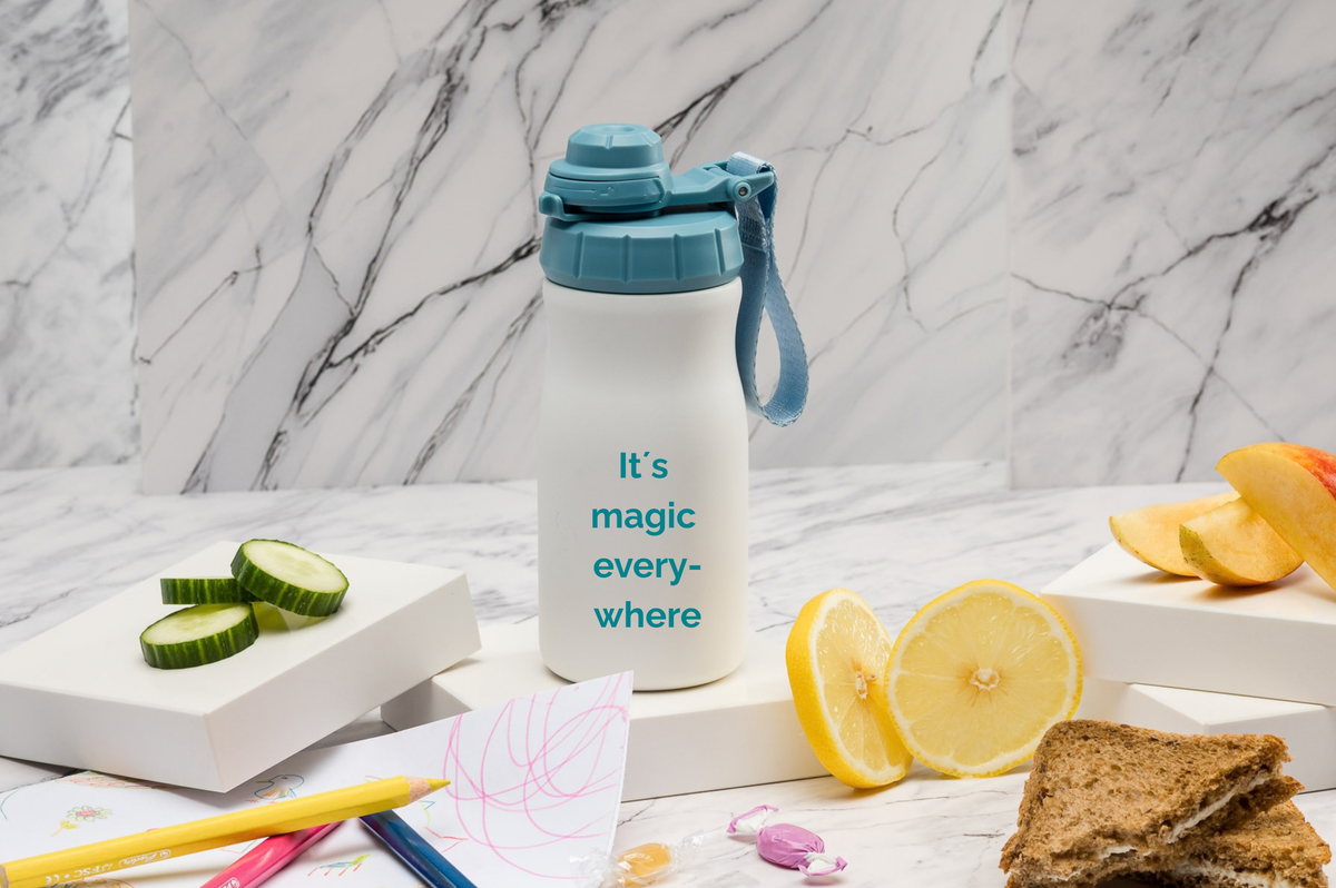 Kinderthermoflasche personalisiert 400ml Edelstahl | Kinderthermoflasche bedruckt | Kinderthermoflasche mit Namen