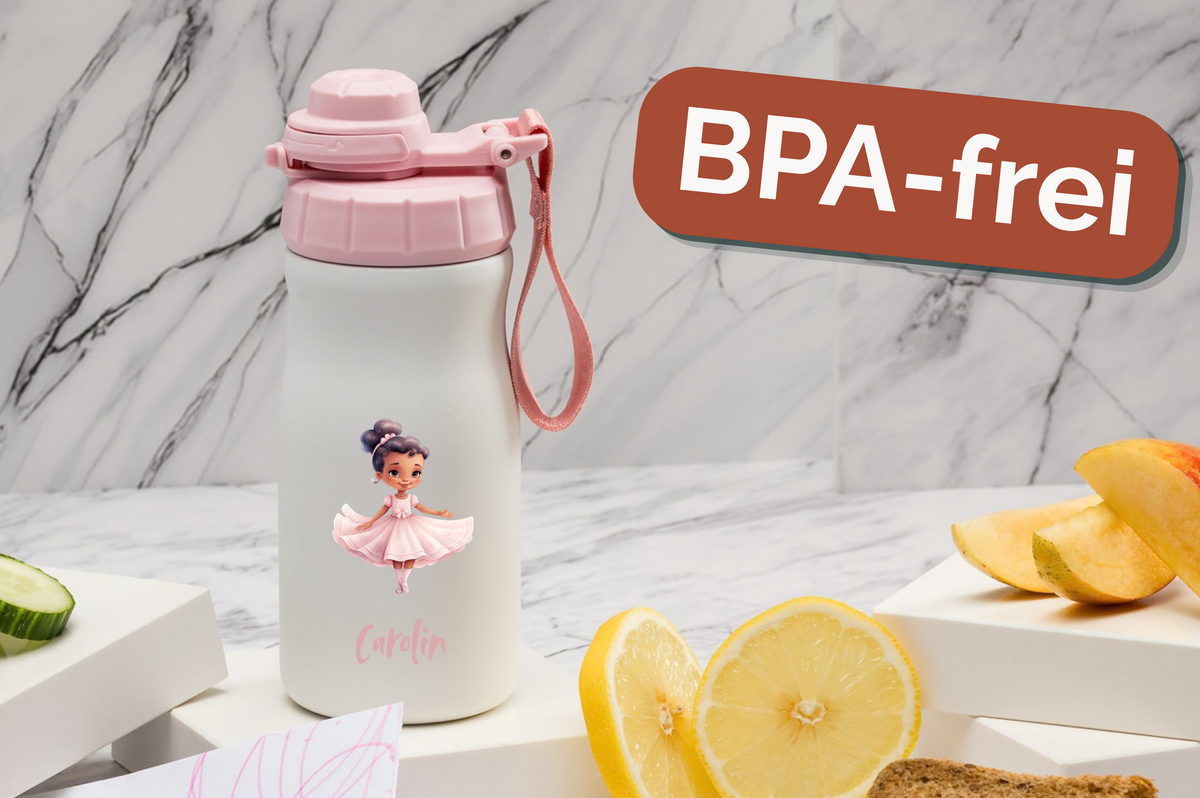 Kinderthermoflasche personalisiert 400ml Edelstahl | Kinderthermoflasche bedruckt | Kinderthermoflasche mit Namen