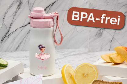 Kinderthermoflasche personalisiert 400ml Edelstahl | Kinderthermoflasche bedruckt | Kinderthermoflasche mit Namen