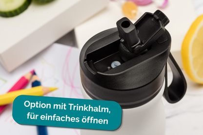 Kinderthermoflasche personalisiert 400ml Edelstahl | Kinderthermoflasche bedruckt | Kinderthermoflasche mit Namen