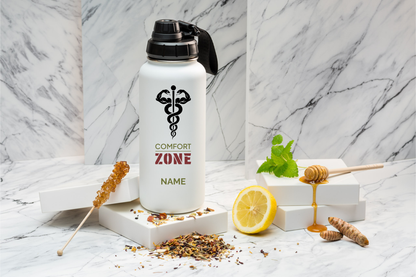 Comfort ZONE Thermoflasche personalisiert 1000ml Edelstahl