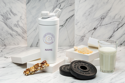 Studio Elbalance Thermoshaker personalisiert 500 ml Edelstahl | Elbalance Shaker mit Namen | Elbalance Sportshaker