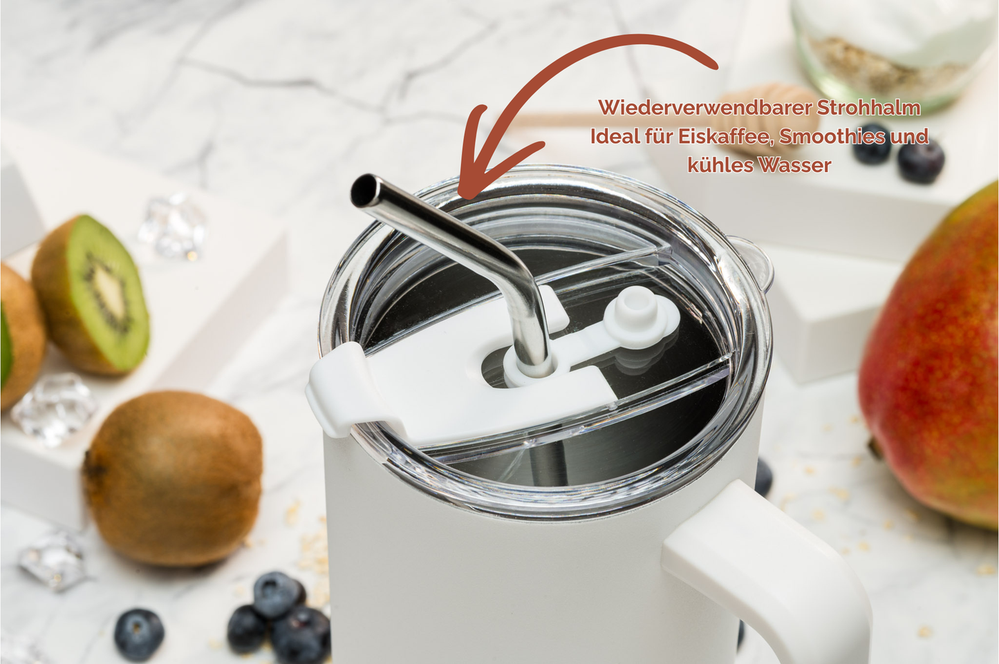 Thermo-Tumbler personalisiert 1,2 l Edelstahl | Trinkbecher bedruckt | Tumbler mit Namen