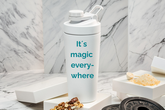 Thermoshaker personalisiert 500 ml Edelstahl | Shaker mit Namen bedruckt | Sportshaker bedruckt