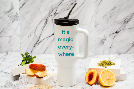 Thermo-Tumbler personalisiert 1,2 l Edelstahl mit Drehverschluss | Trinkbecher bedruckt | Tumbler mit Namen