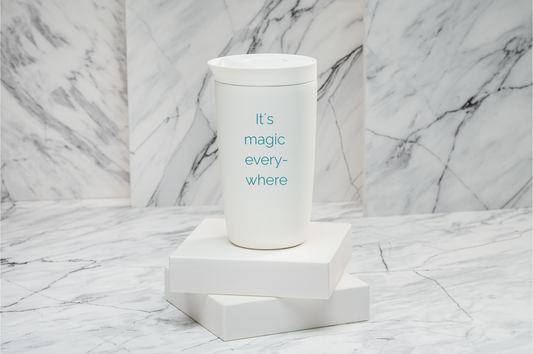 Thermobecher personalisiert 350 ml Edelstahl | Coffee-to-go Becher bedruckt | Thermocup bedruckt