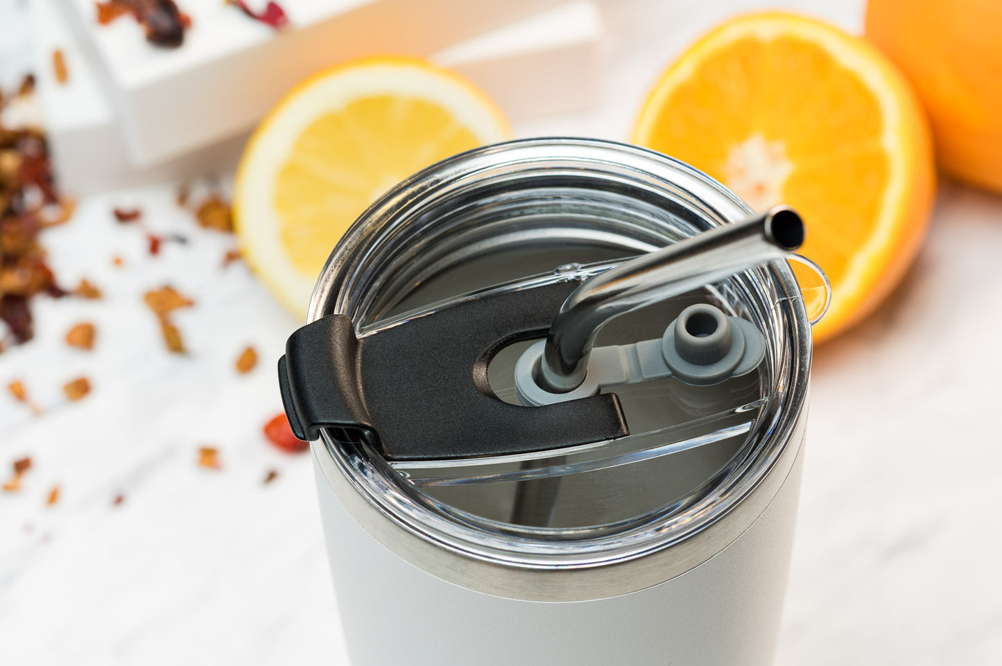 personalisierbarer Thermobecher 0,6 l  Edelstahl | individuell bedruckt von Ink2Heart