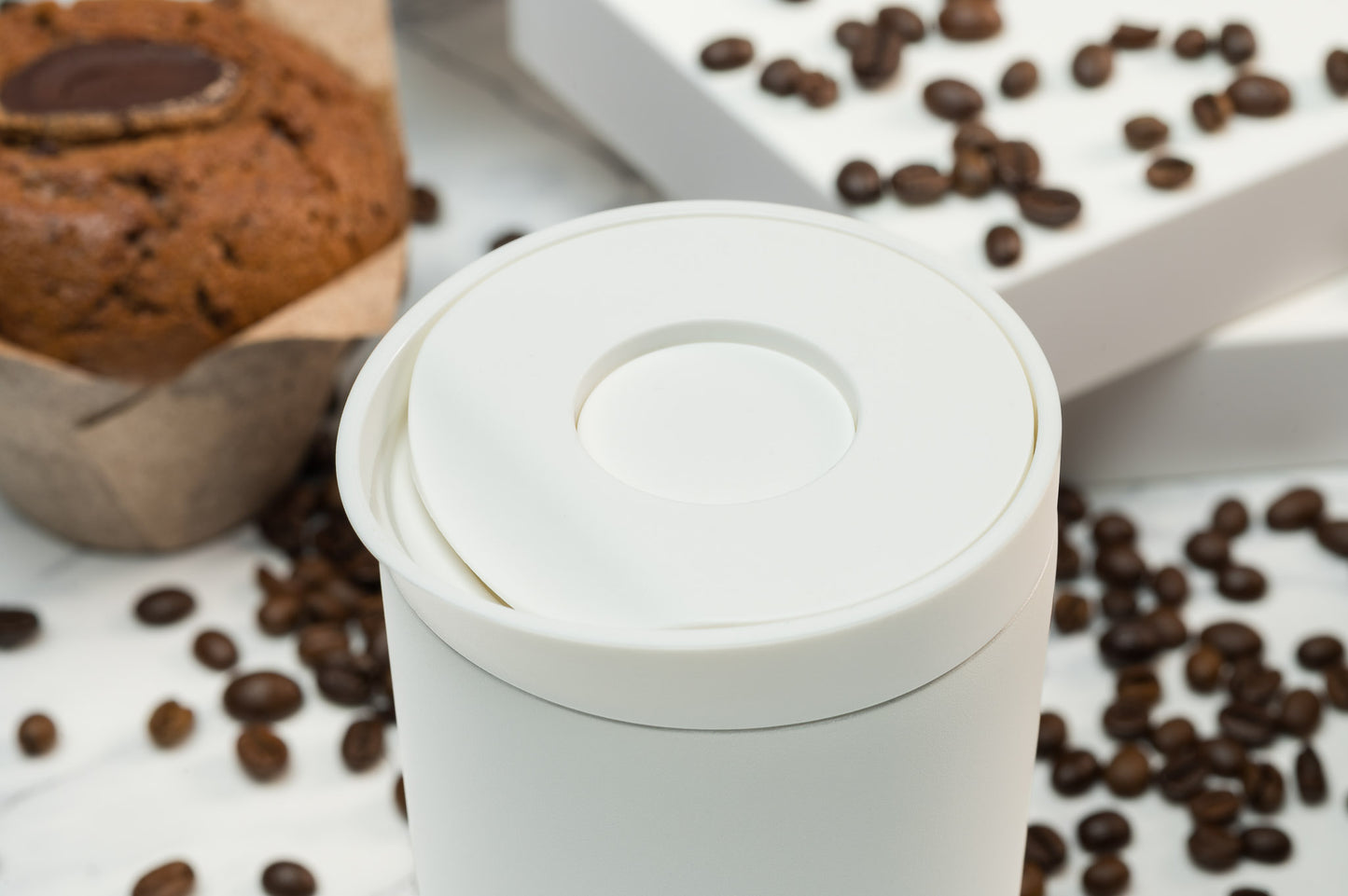 personalisierbarer Thermocup 350 ml  Edelstahl | individuell bedruckt von Ink2Heart