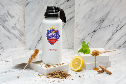 SEIWAKAI Thermoflasche personalisiert 1000ml Edelstahl